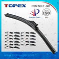 T-981 High Quality New Formula Rubber Flat Wiper Blade Soft Wiper Blade Heated W