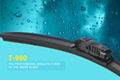 T-990 Multi-functional Flat Wiper Blade Professional 5 in 1 Hybrid Windshield Wi