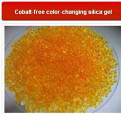 Cobalt-free color-changing Silica Gel