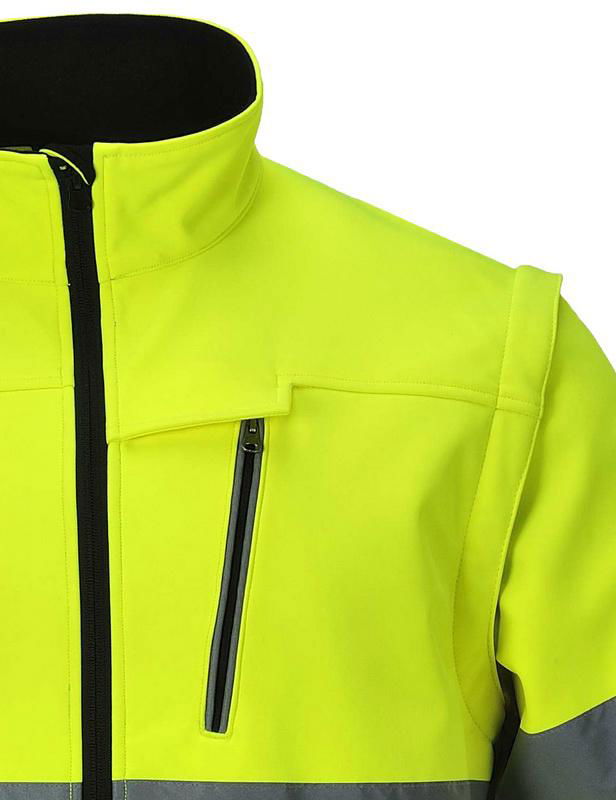 Winter Soft Shell High Visibility Safety Jacket 3