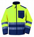 Polyetser High Visibility Safety Wok Clothes Jacket 2