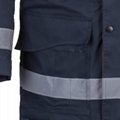 Winter Men Reflective Workwear High Visibility Safety Jacket 5