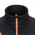 Men's Knitted Polyester Zip Up Jacket 2