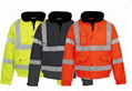 High Visibility Reflective Bomber Jacket with EN20471 1