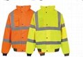 High Visibility Reflective Bomber Jacket with EN20471 2