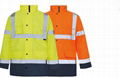 High Visibility Reflective Bomber Jacket with EN20471 4