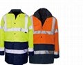 High Visibility Reflective Bomber Jacket with EN20471 5