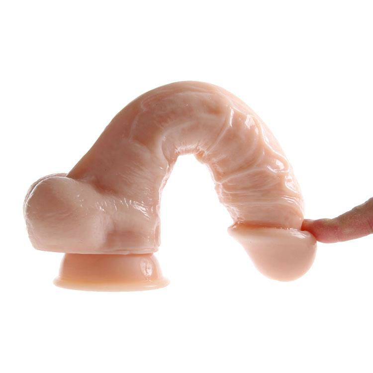 free sample large dildo liefe big penis with suction women masturbation 2
