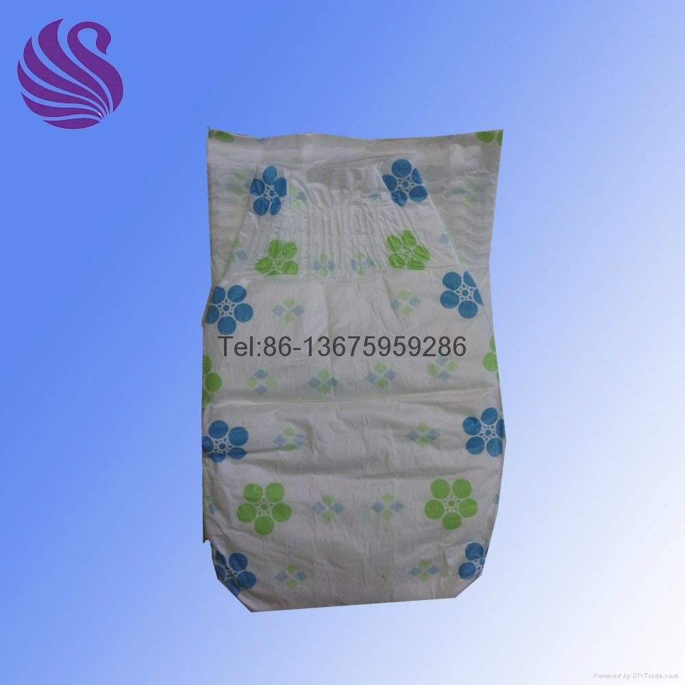 Breathable soft baby diaper baby nappy made in China 2