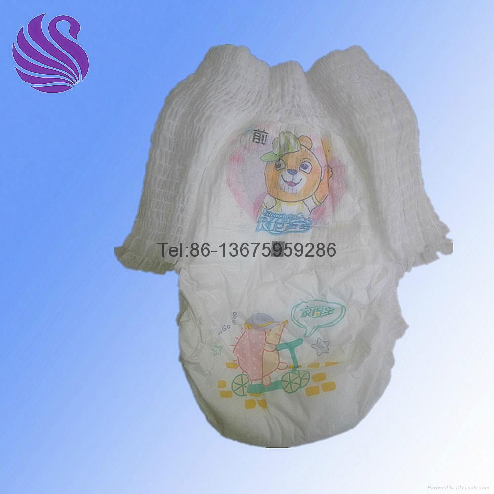 Big productivity of 10 production line good absorbency baby diaper baby nappy