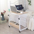 height adjustable laptop desk on wheels 2