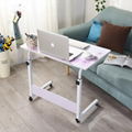 height adjustable laptop desk on wheels 3