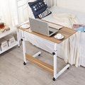 height adjustable laptop desk on wheels 5
