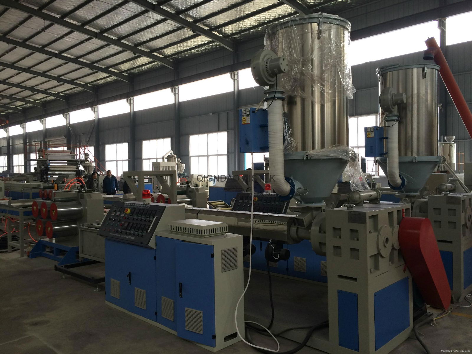 Plastic PET filament extrusion machine line 2