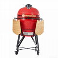 Outdoor Cookware Smoker Charcoal Grill, Suitable for Patio Party 2