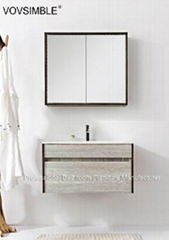 Vovsimble-Wholesale Modern Bathroom Vanity Cabinet MDF with Melamine