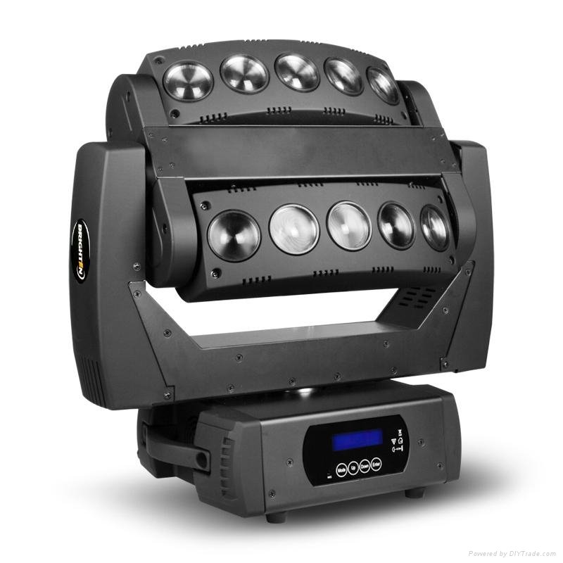 Brighten 10*8W, 10*10W moving head band lighting professional stage lights 2