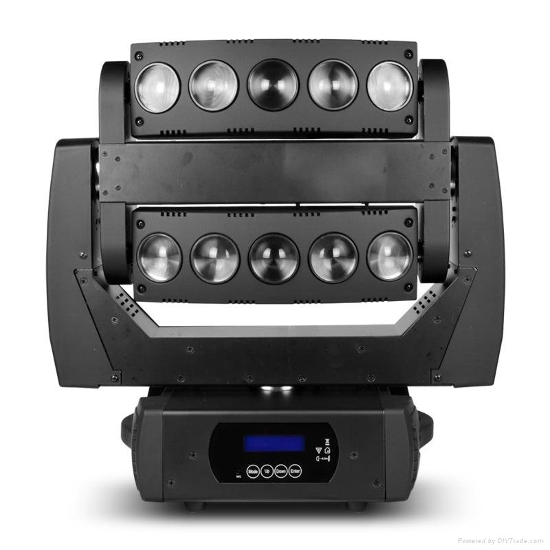 Brighten 10*8W, 10*10W moving head band lighting professional stage lights 4