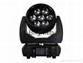 Brighten 7*40W Single Control Wash Zoom PRO Stage Equipment Lightings Moving Hea