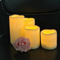 Remote 18 keys control led candles set 1