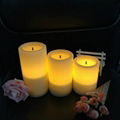 Multicolor battery operated waterproof electric led candles 3