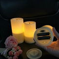Multicolor battery operated waterproof electric led candles 5