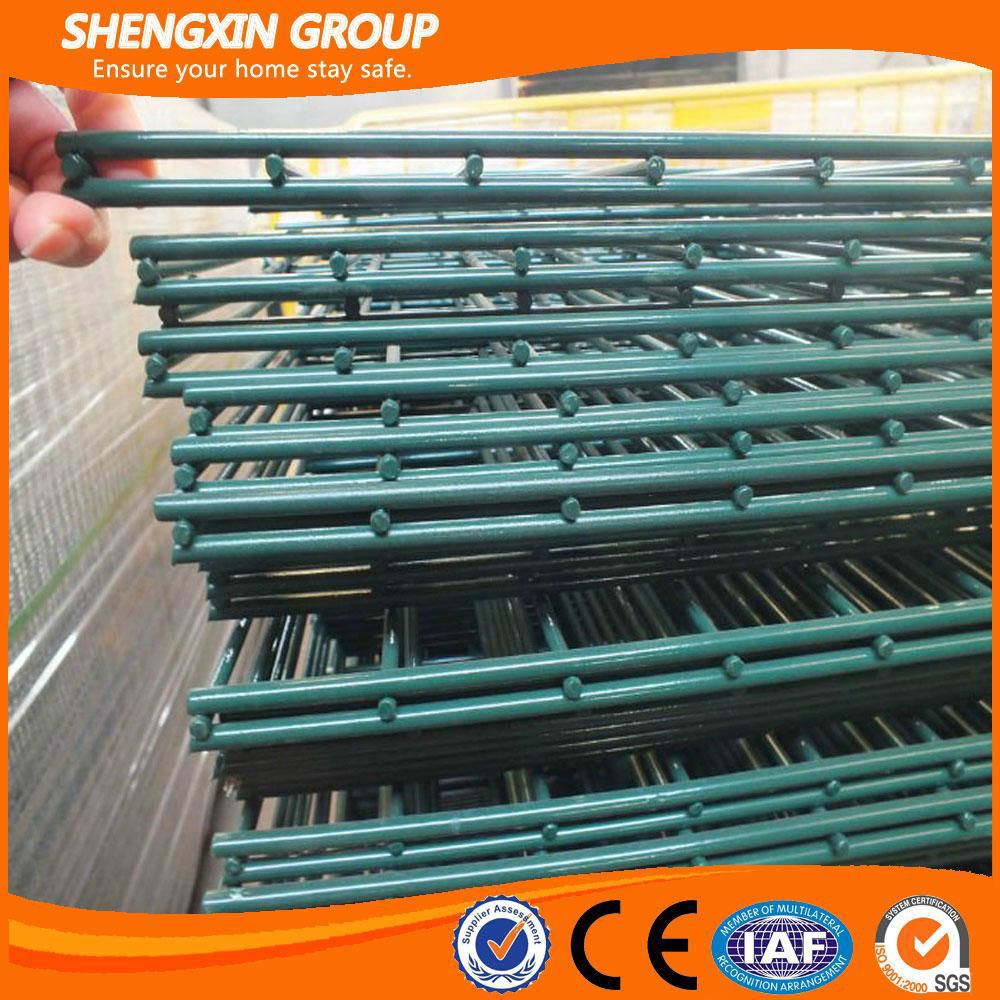 868 Cheap Double Wire Steel Fence for sale with 10 years Export Experience