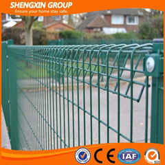 Galvanized Powder Coated Rolltop BRC Fence Panel for Swimming Pool