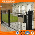 PVC Coated Welded Wire Mesh Arch Fence