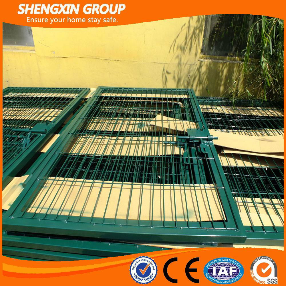 wire mesh pvc fence gate