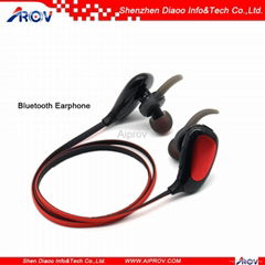 2016 China Sport Bluetooth Earphone,Sweat-proof Design for Gym Exercise Workout