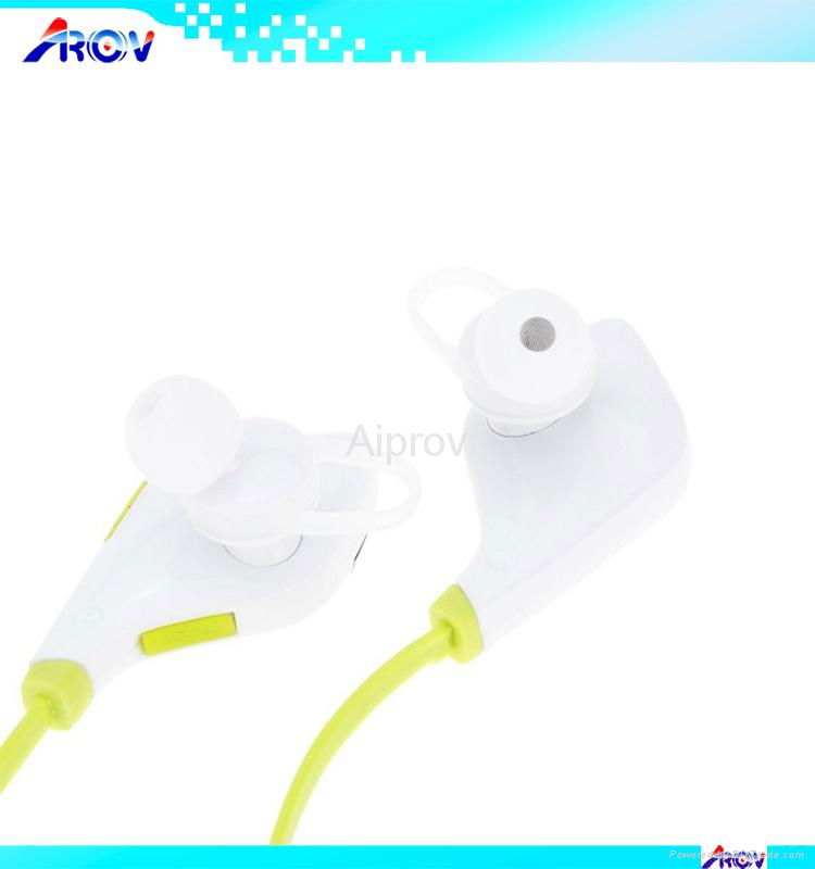 Hot selling Amazon bluetooth 4.1 earphone headphone for sporting with MIC headse 3