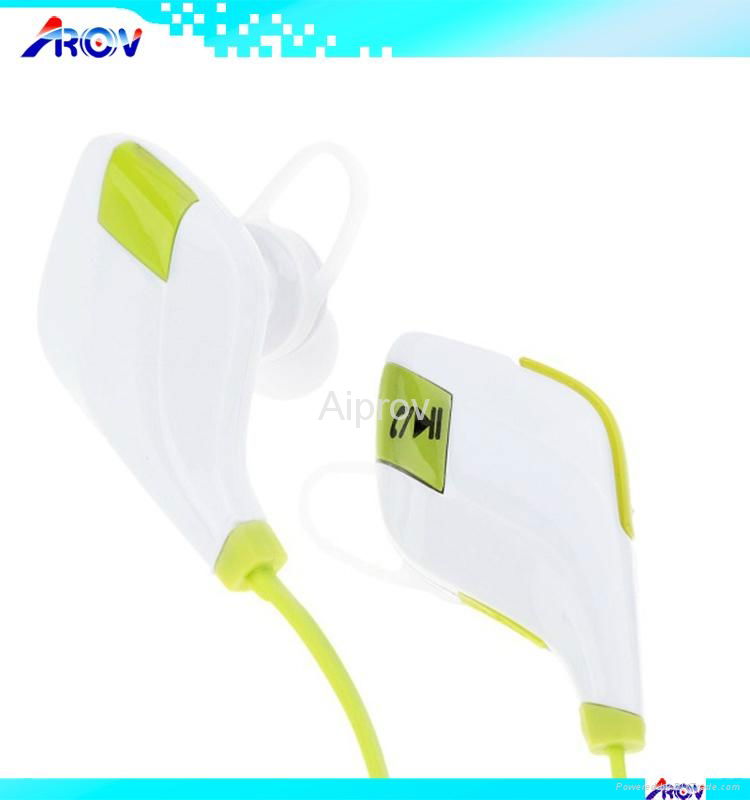 Hot selling Amazon bluetooth 4.1 earphone headphone for sporting with MIC headse 5