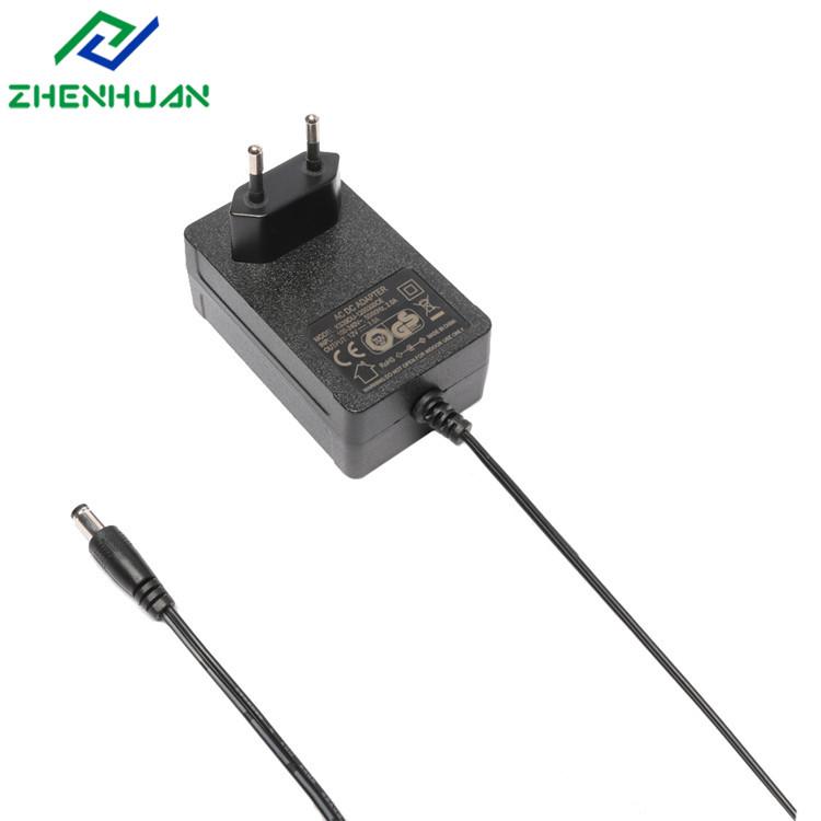 Wall plug in 12V 2A AC/DC power adapter with UL CUL FCC CE ROHS GS KC SAA CB 2