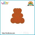 Bear shape heat insulation silicone pad