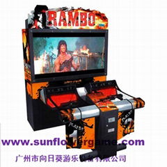 high quality Rambo simulator shooting game machine good price 