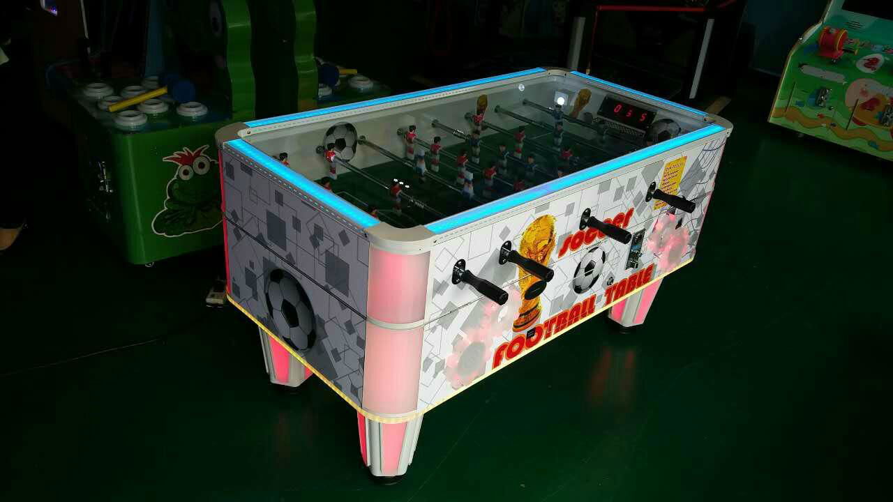 Luxury soccer table game machine hot sale coin operated soccer table game 