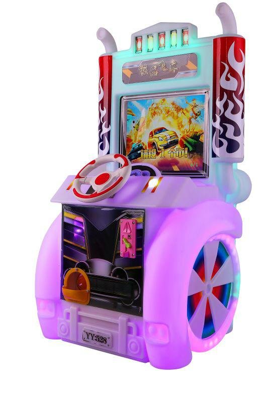 supply new coin operated racing game machine kids racing car wholesale price