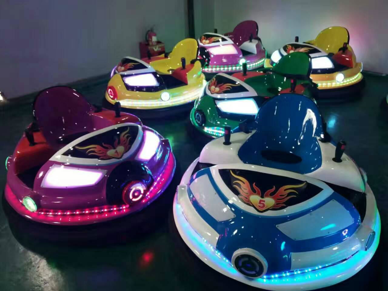 UFO laser shooting bumper car for sale  factory supply batter bumper car 3