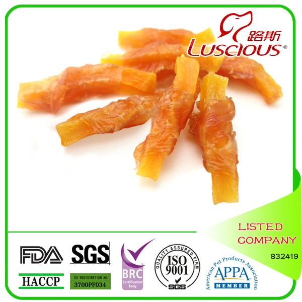 Sweet Potato Twined by Chicken Jerky Pet Treats LSV06 LUSCIOUS