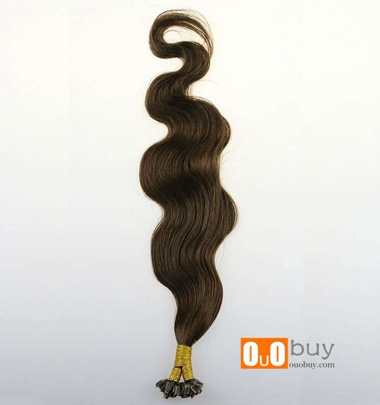 9A Soft Smooth Indian Hair Nail Hair With Silky Body Wave 3