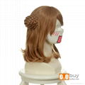 Amnesia Heroine Mixed Flaxen Special Styling Rinka Haircut Cosplay Wig 2