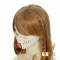 Amnesia Heroine Mixed Flaxen Special Styling Rinka Haircut Cosplay Wig 3