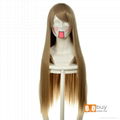 Axis Powers Hetalia APH Natalia Arlovskaya Flaxen Long Straight Cosply Wig 2