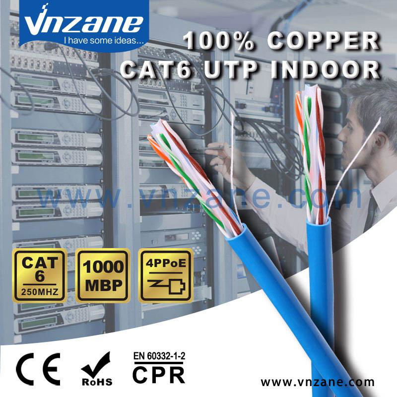 Cat 6 Cable UTP  Higher Speed Lan Network cable