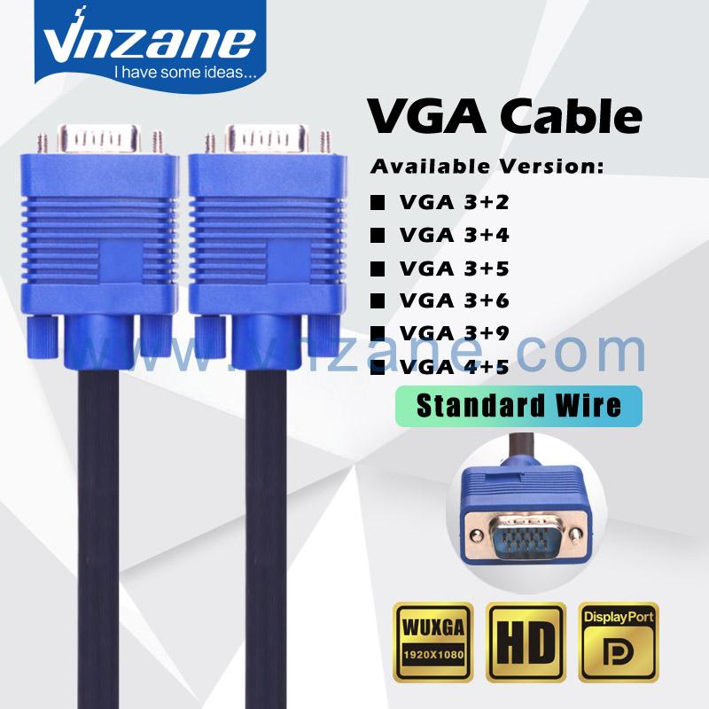 15Pin HD Male To Male VGA Cable  3