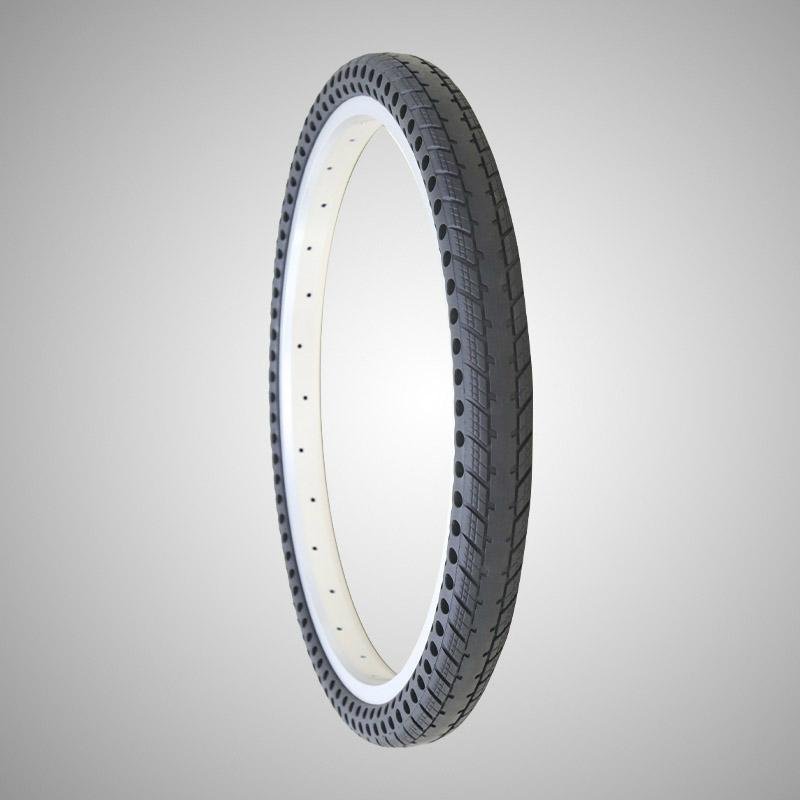20*1.75 Inch Air Free Solid Colorful Tire for Bicycle
