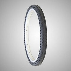 20*1.75 Inch Air Free Solid Colorful Tire for Bicycle