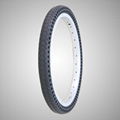 16*1-3/8 Inch Air Free Solid Colorful Tire for Bicycle