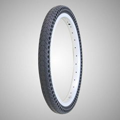 16*1-3/8 Inch Air Free Solid Colorful Tire for Bicycle